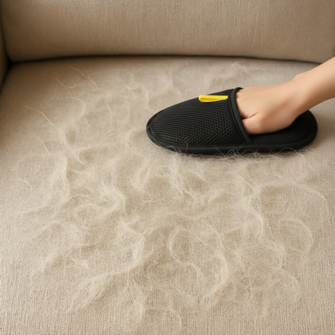 Pet Hair Remover Glove - Clean Fur Off Furniture & Clothes Easily