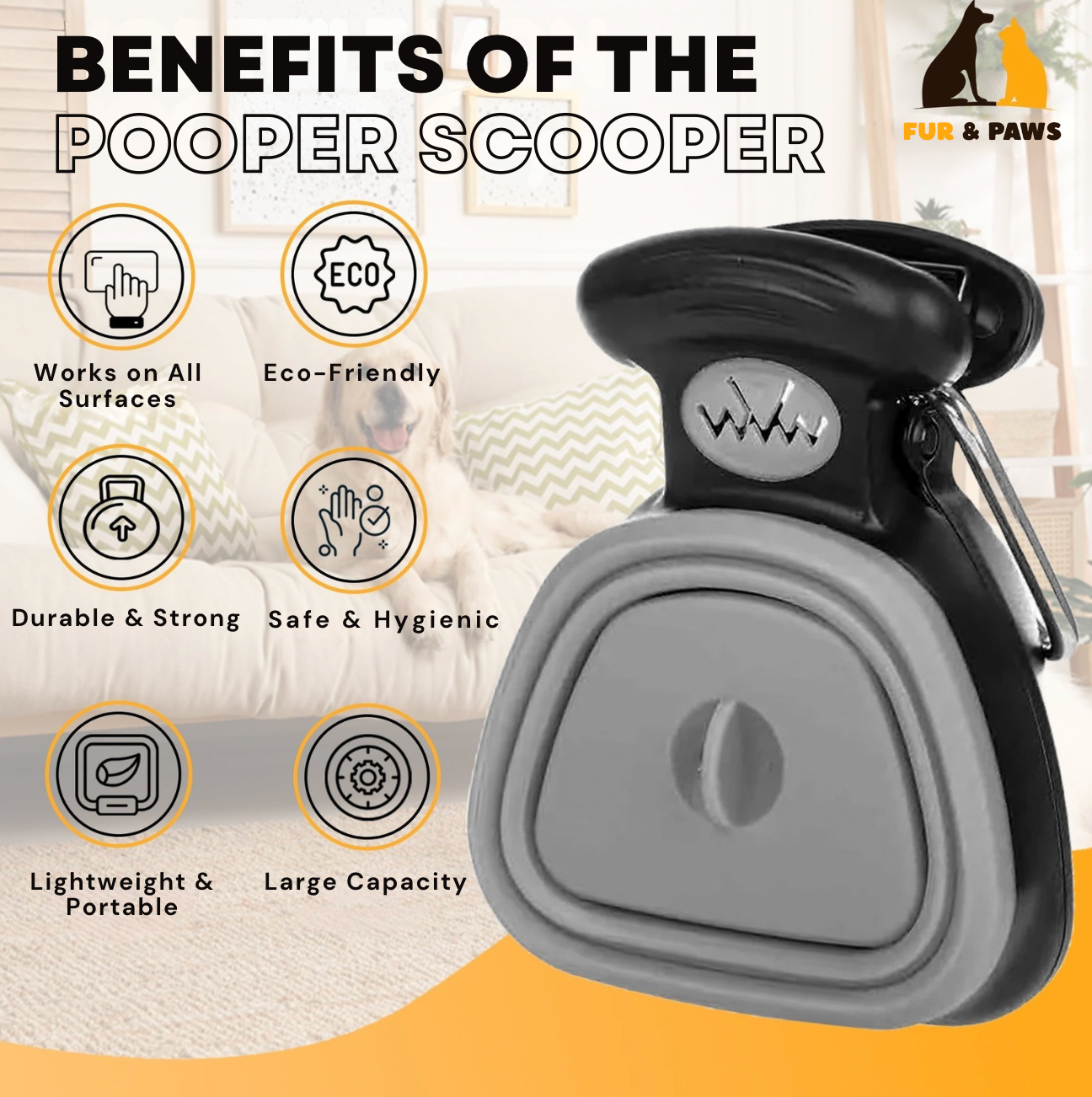 Pooper Scooper for Dog Owners – Clean, Hygienic & Odor-Free Walks