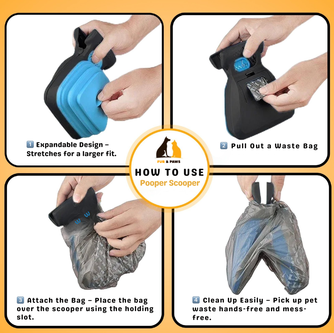 Pooper Scooper for Dog Owners – Clean, Hygienic & Odor-Free Walks